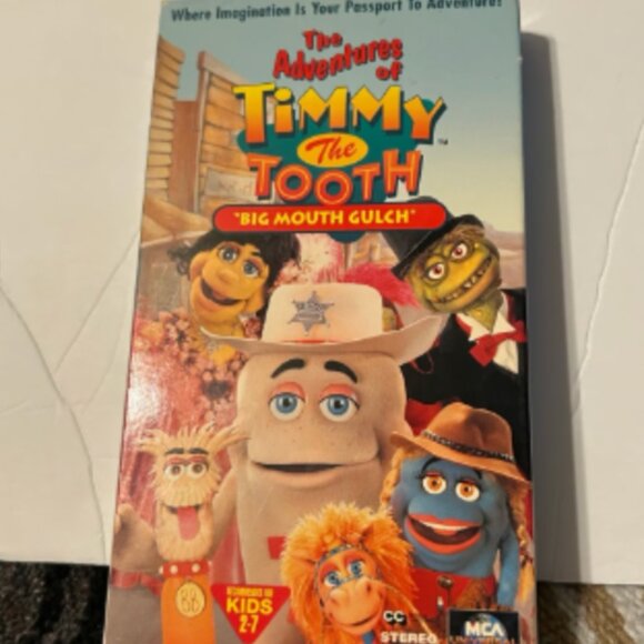 Timmy the Tooth Big Mouth Gulch VHS - Picture 1 of 4